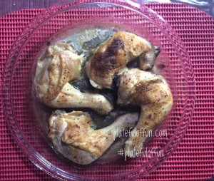 Baked Garlicky Chicken platefuloffun.com