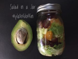 Salad in a Jar http://platefuloffun.com